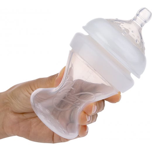 Nuby Natural Touch Softflex Silicone Feeding Bottle, 210 Ml