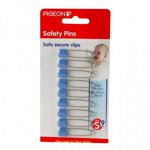 Pigeon Safety Pins Small, Blue Color