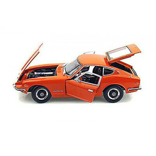 Maisto 1970 Datsun 240Z Nissan Fairlady Z Orange 1/18 Scale Diecast Car Model, Assorted