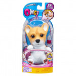 Little Live OMG Pets Soft and Fluffy Interactive Puppy Come to Life, Cry & Eat - Corgi
