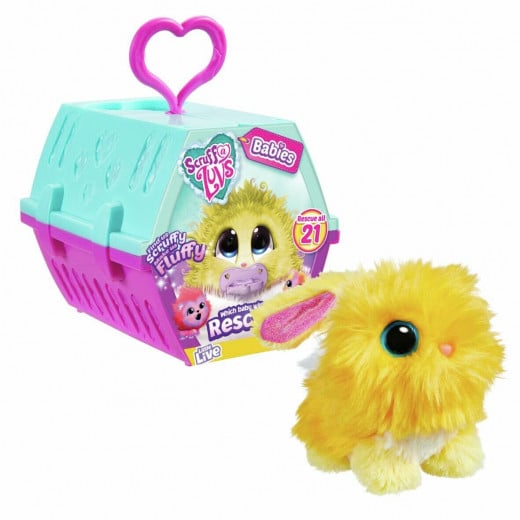 Little Live Scruff-a-Luvs Rescue Pet Soft Toy - Babies Collectables with Multicoloured