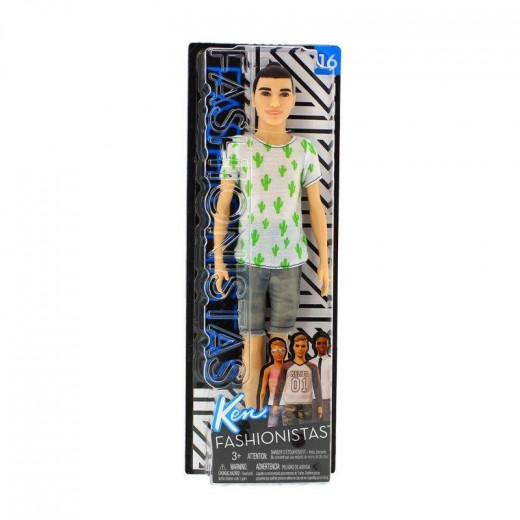 Barbie Ken Fashionistas Doll Assortment ,1 Piece - Random Selection