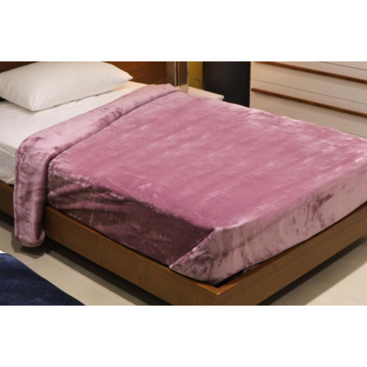 NOVA Velour Blanket Doux King Purple