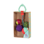 B. toys – Ball-a-balloos– Textured Balls Set– of 4 Balls For Infants 6 M+