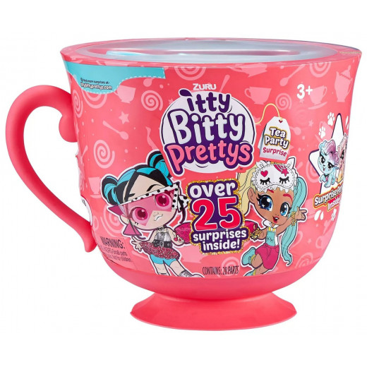 Zuru Itty Bitty Prettys Series 1 Tea Party Surprise Big Tea Cup Mystery Pack, Assortment