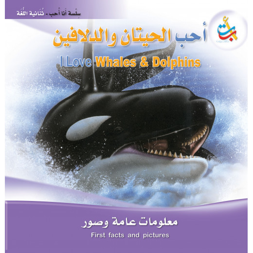 سلسلة انا احب - أحب الحيتان و الدلافين   - 24 صفحة - 28x28