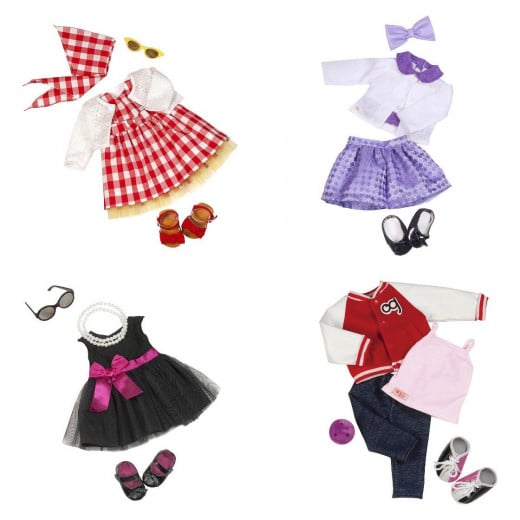 Our Generation Deluxe Retro Outfit - Ready to Get Preppy - Assortment