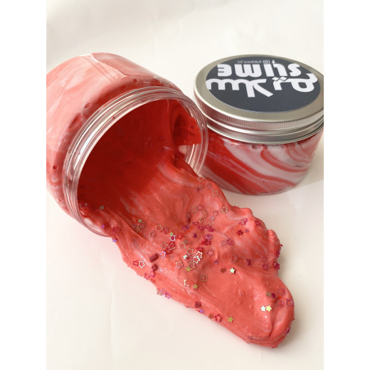YIPPEE! Sensory Candy Cane Slime by Natalie - Red Color