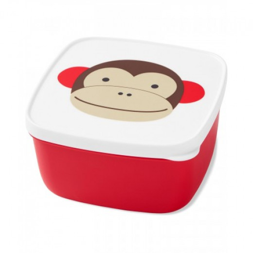Skip Hop Toddler Food Storage Snack Box Set, Monkey