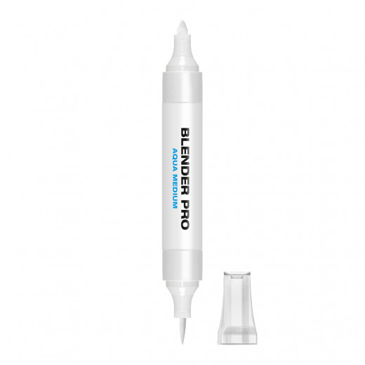 Molotow Aqua Twin Double Tip Marker Pen Medium Transparent