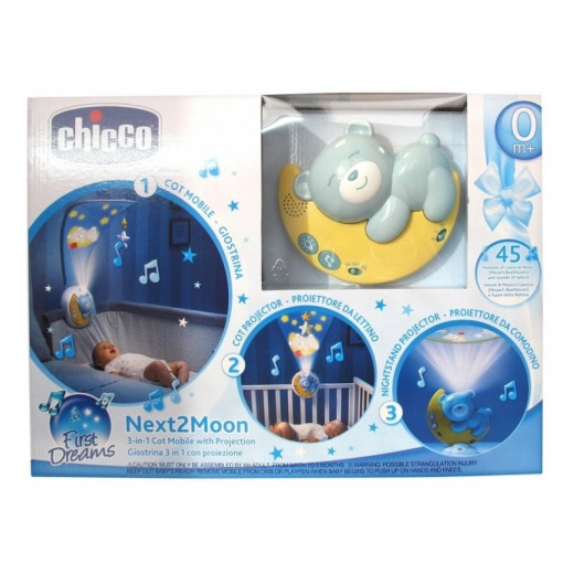 Chicco Baby Projector Next2moonboys 20 Cm Yellow/blue