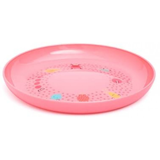 Suavinex Feeding Set Plate + Bowl Booo Pink