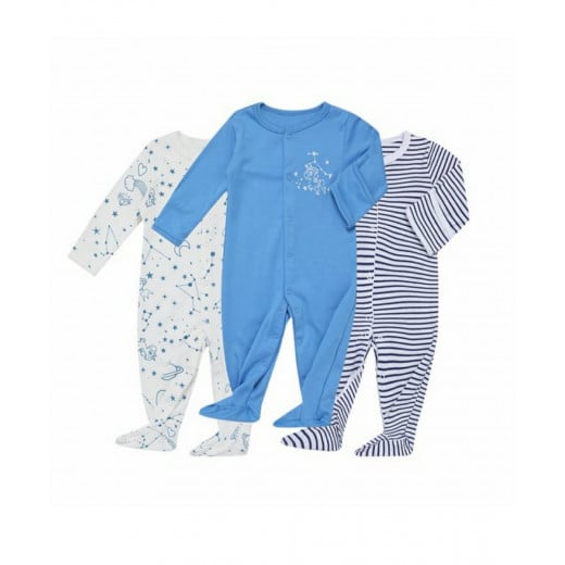 Colorland - Baby Romper 3 Pieces In One Pack 6-9 Months