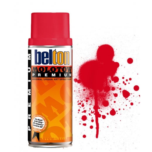 Molotow Belton Premium Spray Paint 400ml swet 100 traffic red 16