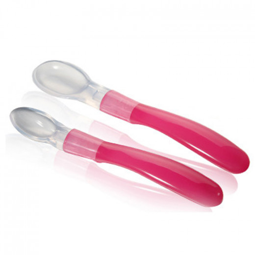 Potato soft head safety spoon - Pink