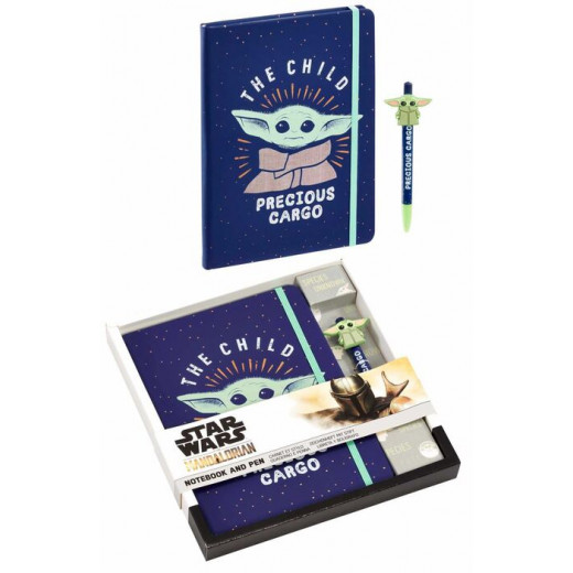 Funko Star Wars: The Mandalorian - Notebook with Pen "The Child Precious Cargo"