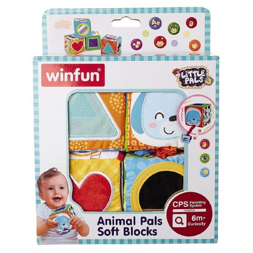 Winfun Animal Pals Soft Blocks