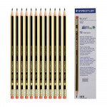 Staedtler Noris Pencil with Eraser Tip - HB (Pack of 12)