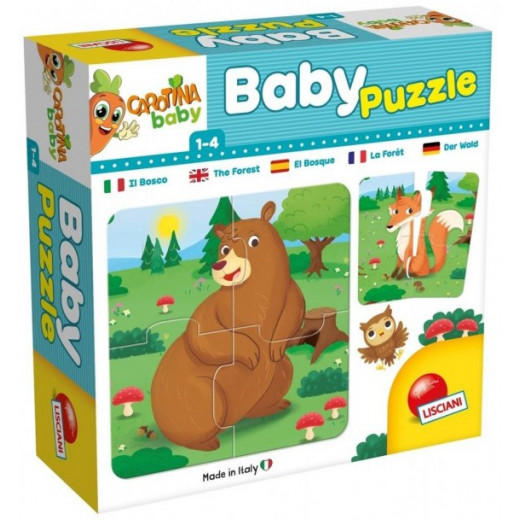 Lisciani Baby - Puzzle The forest
