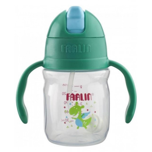 Farlin - Straw  Drinking Cup 150ML - Green