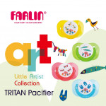 Farlin Tritan Pacifier -g- 6m+, Red&Yellow