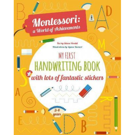 White Star - My First Handwriting Book with lots of fantastic stickers : Montessori World of Achievements