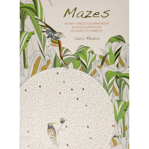 White Star - Amazing Mazes: Anti-Stress Colouring Book
