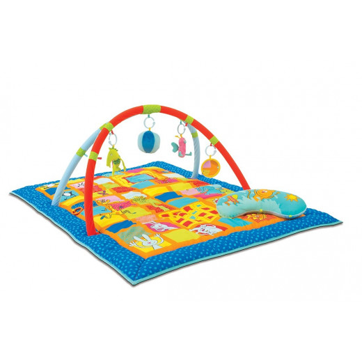 Taf Toys Curiosity Activity Gym and Play Mat. Extra Large 59 X 39 Inch