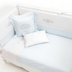 Funna Baby Bed Set 8pcs Prince, Blue, 70 X 140 cm
