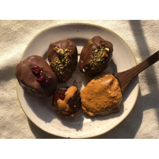 Dream Dates Filled with Yummy Peanut & Almond Butter , 0.5 kg