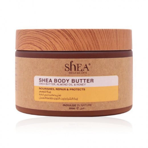 Shea Miracles Body Butter Almond Oil & Honey - 300 ml