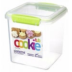 Sistema Klip It Accents Cookie Tub, 2.35 L - Assorted Colours, One Container