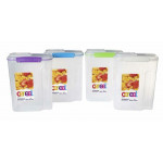 Sistema Klip It Accents Cereal Container 4.2 L - Assorted Colours, One Container
