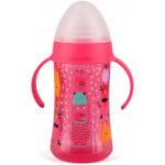 Suavinex Bottle Handles Non Spill Spout 270ml +4m Pink