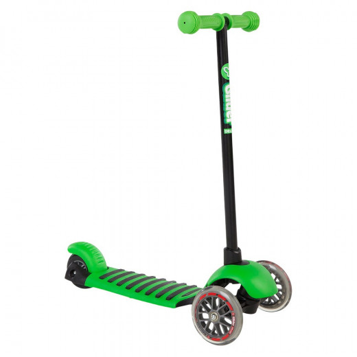 Yvolution Kid's Y Glider Deluxe Double Deck Scooter - Green