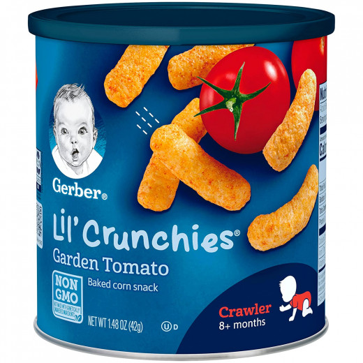 Gerber Lil Crunchies 42g Garden Tomato