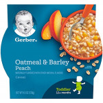 Gerber Oatmeal & Barley - Peach Cereal 128g