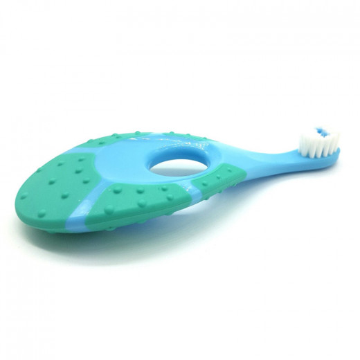 Jordan Children's Toothbrush Step 1, (0-2 years) Soft Brush - Green