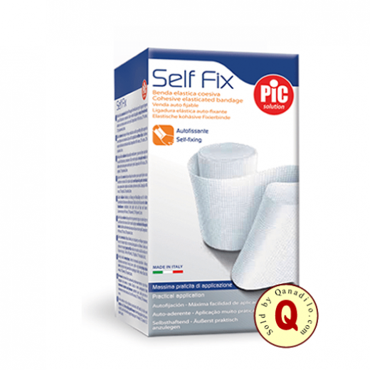 Pic Solution, Self Fix Bandage in Cellophane 4 cm x 4 m
