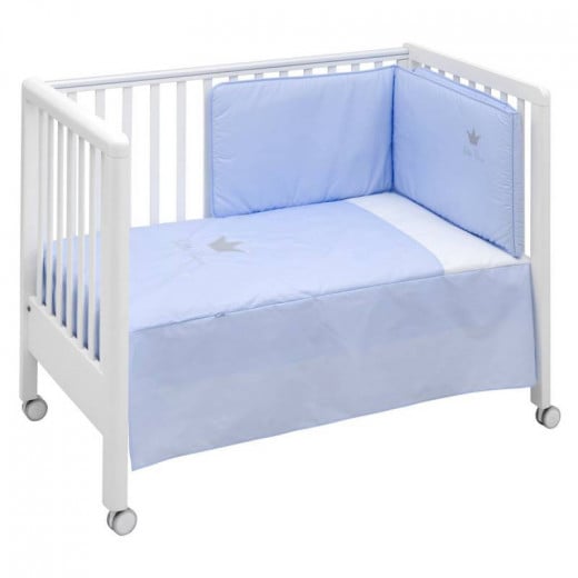Cambrass Set 2 Pcs Baby Bed Dress 60 Crown Blue