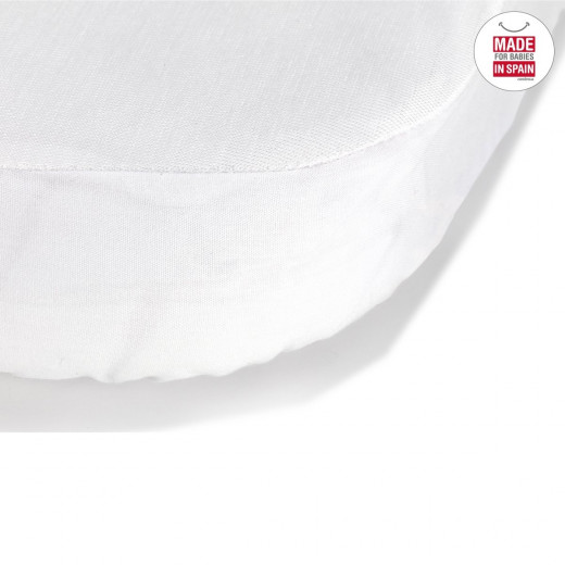 Cambrass - Tencel Fitted Waterproof Sheet 70x140x1 cm White