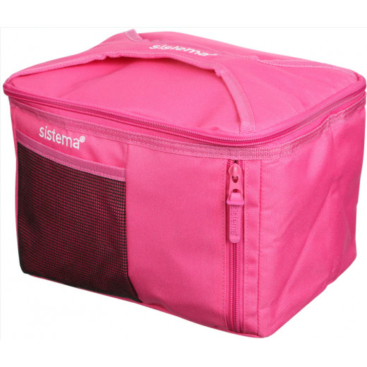 Sistema Mega Fold Up Cooler Bag - Pink