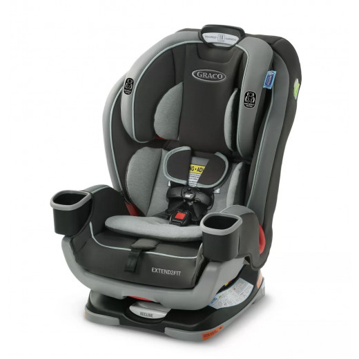 Graco Extend2Fit 3-in-1 Convertible Car Seat, Bay Village
