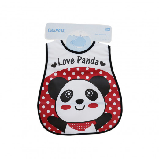 Plastic Baby Bib Waterproof, Panda