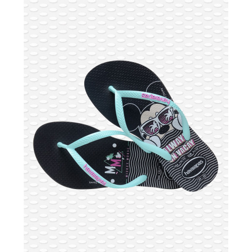 Havaianas Flip Flops - Kids Disney Cool - Black Size 31-32