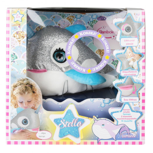 Stella Whale Functional Plush Toy