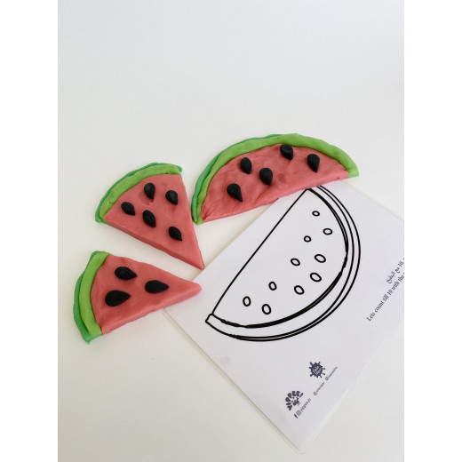 YIPPEE! Sensory Watermelon Playdough