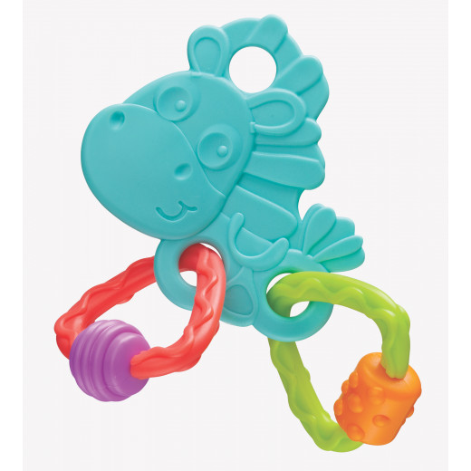 Playgro Clip Clop Activity Teether, Blue