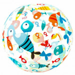 كرة الشاطئ القابلة للنفخ للأطفال من انتكس - تصميمات متنوعة ، كرة واحدة