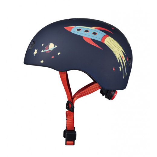 Micro PC Children's Helmet, Rocket Design, Size Small